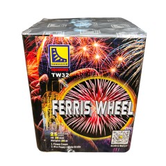 TW32 Wyrzutnia Fajerwerków FERRIS WHEEL - 25 strzałów 20mm