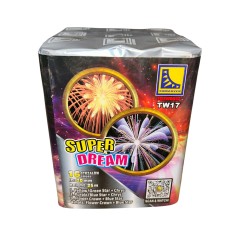 TW17 Wyrzutnia Fajerwerków SUPER DREAM - 16 strzałów 20mm