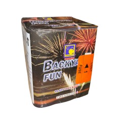 TW8 Wyrzutnia Fajerwerków BACKYARD FUN - 16 strzałów 20mm