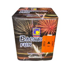 TW8 Wyrzutnia Fajerwerków BACKYARD FUN - 16 strzałów 20mm