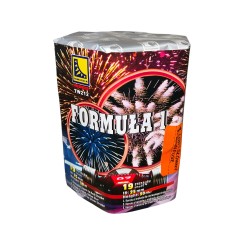 TW212 Wyrzutnia Fajerwerków FORMUŁA 1 - 19 strzałów 25mm