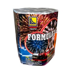 TW212 Wyrzutnia Fajerwerków FORMUŁA 1 - 19 strzałów 25mm