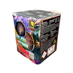 TW5 Wyrzutnia Fajerwerków GALAXY STORM - 16 strzałów 20mm