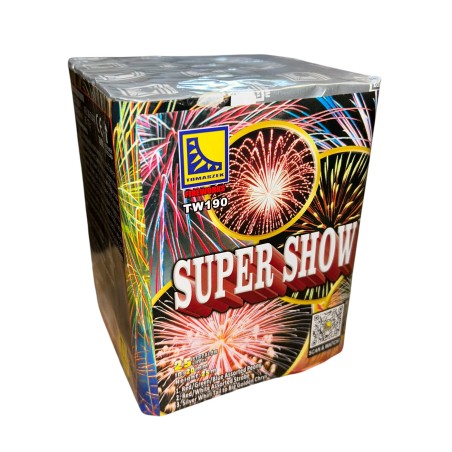 TW190 Wyrzutnia Fajerwerków SUPER SHOW - 25 strzałów 25mm