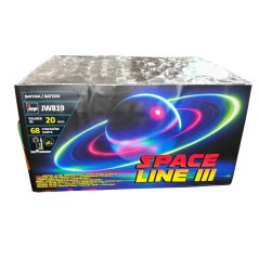 JW819 Wyrzutnia Fajerwerków Space Line III - 68 strzałów 20 mm