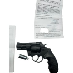 Rewolwer hukowy ZORAKI 6mm CZARNY + 100 naboi MEGA HUK + 50 rac pistoletowych KNALLPATRONEN ZINK