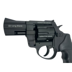 Rewolwer hukowy ZORAKI 6mm CZARNY + 100 naboi MEGA HUK + 50 rac pistoletowych KNALLPATRONEN ZINK