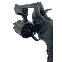 Rewolwer hukowy ZORAKI 6mm CZARNY + 100 naboi MEGA HUK + 50 rac pistoletowych KNALLPATRONEN ZINK