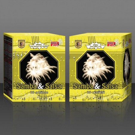 PM2331O Wyrzutnia Fajerwerków Samba & Salsa - 25 strzałów 30mm