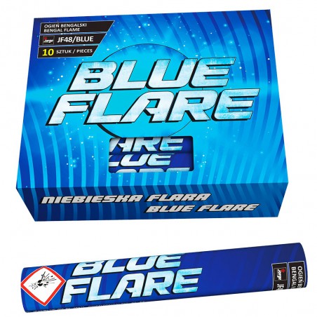 JF48/BLUE Niebieska Flara - 45 sekund