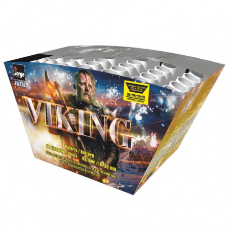 JW807 Wyrzutnia Fajerwerków Viking - 49 strzałów 30 mm