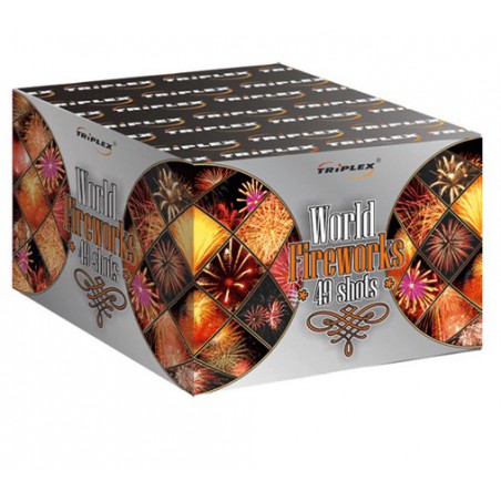 TXB687 Wyrzutnia Fajerwerków World Fireworks - 49 strzałów 25mm