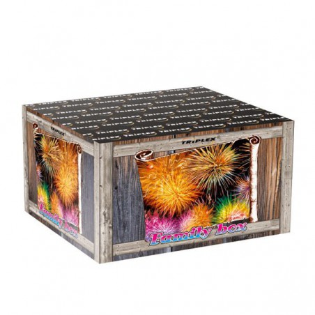 TXB909 Wyrzutnia Fajerwerków Family Box - 100 strzałów 20mm