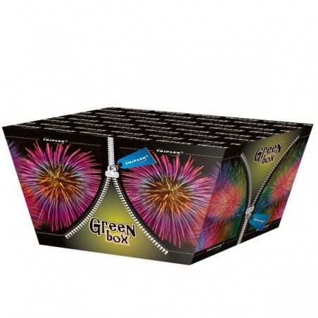 TXB882 Wyrzutnia Fajerwerków Green Box - 49 strzałów 30mm