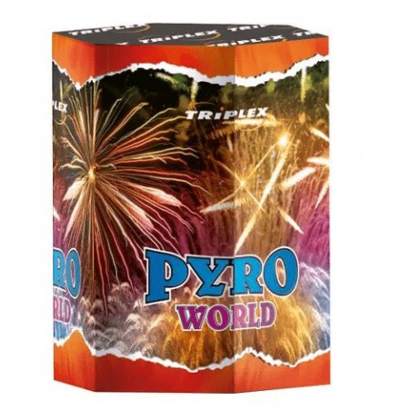 TXB902 Wyrzutnia Fajerwerków Pyro World - 19 strzałów 30mm
