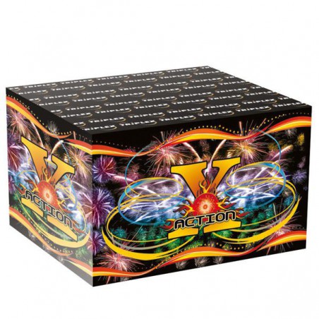 TXB765 Wyrzutnia Fajerwerków X-Action - 50 strzałów 30mm