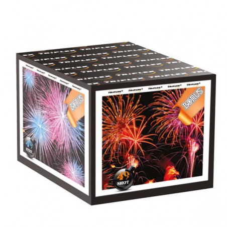 TXB092 Wyrzutnia Fajerwerków Bonus - 49 strzałów 30mm