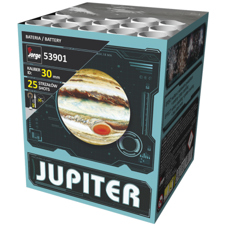 53901 Wyrzutnia Fajerwerków JUPITER - 25 strzałów 30mm