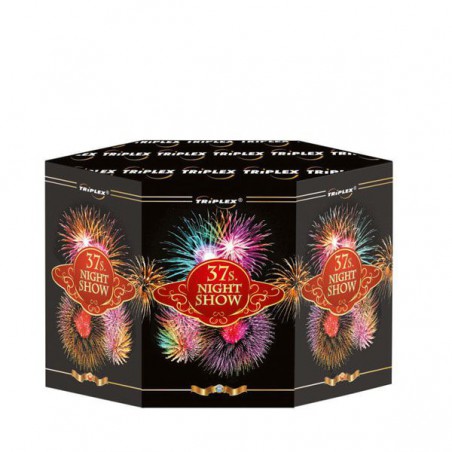 TXB014 Wyrzutnia Fajerwerków Night Show - 37 strzałów 30mm