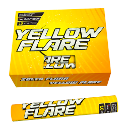JF48/YELLOW Żółta Flara - 45 sekund