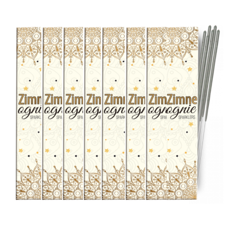 ZIMNE OGNIE NA WESELE ŚLUB URODZINY 28cm 80 sztuk