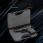 WALIZKA NA BROŃ KRÓTKĄ KUFER NA PISTOLET WIATRÓWKĘ 2038 NEGRINI 23 X 16 CM WALIZKA NA BROŃ KRÓTKĄ KUFER NA PISTOLET WIATRÓWKĘ 2038 NEGRINI 23 X 16 CM