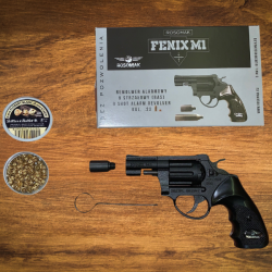 REWOLWER HUKOWY FENIX 6MM + 25 SZTUK AMUNICJI 6 MM