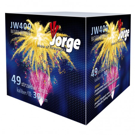 JW409 Wyrzutnia Fajerwerków Show Of Fireworks - 49 strzałów 30 mm