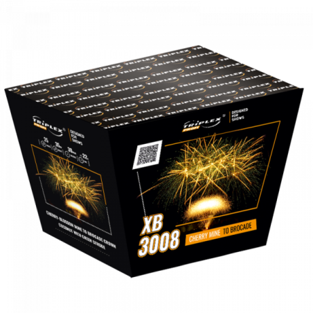 XB3008 Wyrzutnia Fajerwerków CHERRY MINE TO BROCADE V F3 - 25 strzałów 30mm