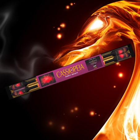 N63501 Fajerwerki Rakiety DRAGON QUEEN ROCKET - 4 sztuki
