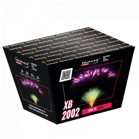 XB2002 Wyrzutnia Fajerwerków BATERIA MINE TO FISHES V - 36 strzałów 25mm