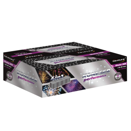 TXB726 Wyrzutnia Fajerwerków Performance - 268 strzałów 25-30mm