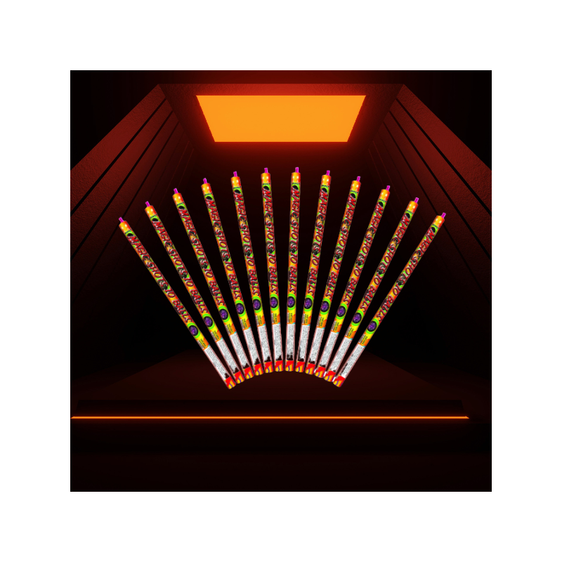 TXC494 Rzymskie Ognie 10 strzałów 7mm - 12 sztuk TXC494 Rzymskie Ognie 10 strzałów 7mm - 12 sztuk