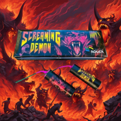 W028A Petardy Hukowe Screaming Demons - 10 sztuk 2,55G/SZT