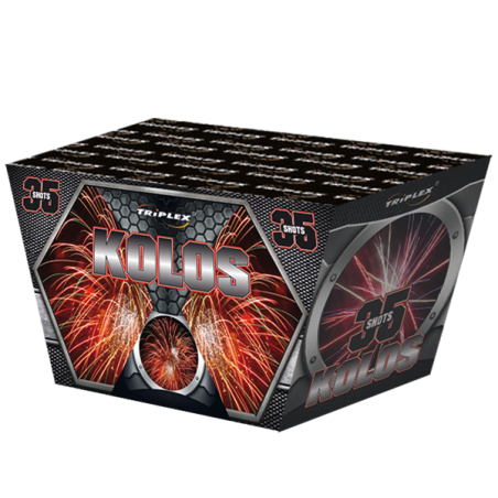 TXB640 Wyrzutnia Fajerwerków Kolos - 35 strzałów 30mm