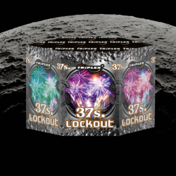 Wyrzutnia Fajerwerków Lockout TXB095 - 37 Strzałów, 30 mm, 47 Sekund