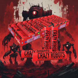 S01002 Petardy Hukowe Crazy Robots - 10 sztuk