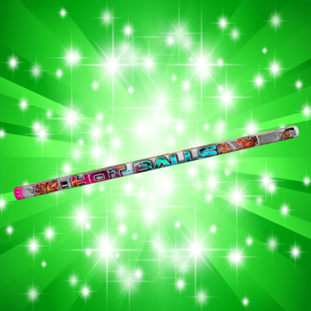 Rzymski Ogień Hot Balls JRC31/4 - 8 strzałów 30 mm | Jorge Fireworks