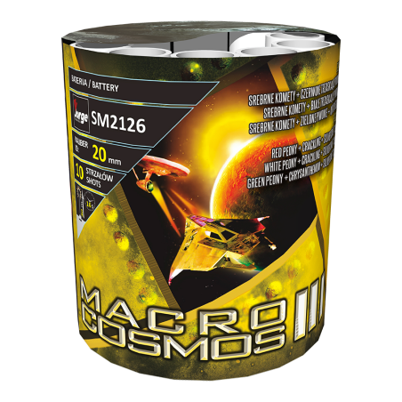 SM2126 Wyrzutnia Fajerwerków Macrocosmos III - 10 strzałów 20mm