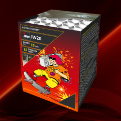 Wyrzutnia Fajerwerków Jorge 25mm - JW20 19 Strzałów | SklepZpetardami