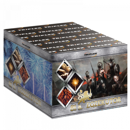 TXB044 Wyrzutnia Fajerwerków Egzekutor - 81 strzałów 25mm