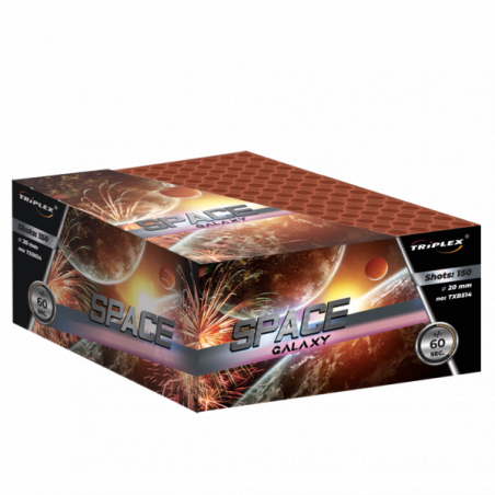 TXB514 Wyrzutnia Fajerwerków GALAXY - 150 strzałów 20mm