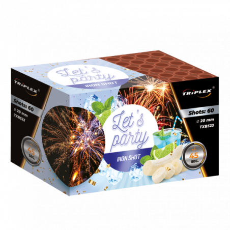 TXB523 Wyrzutnia Fajerwerków IRON SHOT - 60 strzałów 20mm