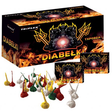 TXP082A Diabełki Fajerwerki Kolorowe - 500 sztuk