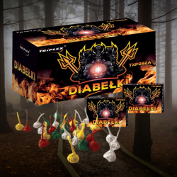 TXP082A Diabełki Fajerwerki Kolorowe - 500 sztuk