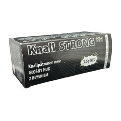 RACE PISTOLETOWE HUKOWE KNALLPATRONEN STRONG GWR02 Z BŁYSKIEM 100 SZTUK
