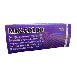 RACE PISTOLETOWE KOLOROWE COLOR - WHITE GWR30 GOLD WECO 10 SZTUK