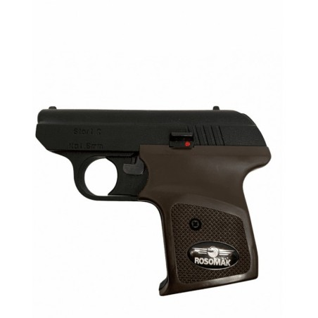 PISTOLET HUKOWY 6MM START 2 BRĄZOWY + NABOJE + RACE + KABURA + OLEJ