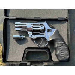 Rewolwer Hukowy 6mm BAS Voltran EKOL Viper 2.5 cala SHINY CHROME + 100 SZTUK AMUNICJI + 50 RAC GWR20