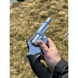 Rewolwer Hukowy 6mm BAS Voltran EKOL Viper 2.5 cala SHINY CHROME + 100 SZTUK AMUNICJI + 50 RAC GWR20